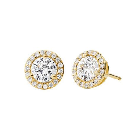 bouchon oreille michael kors|michael kors earrings.